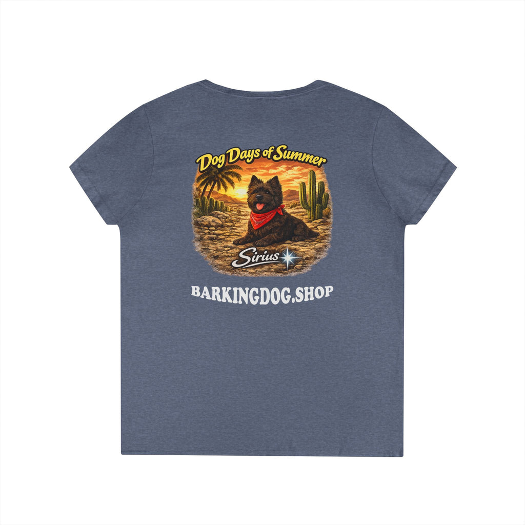 Cairn Terrier Dog Cactus T-Shirt Wag On™ Dog Days of Summer