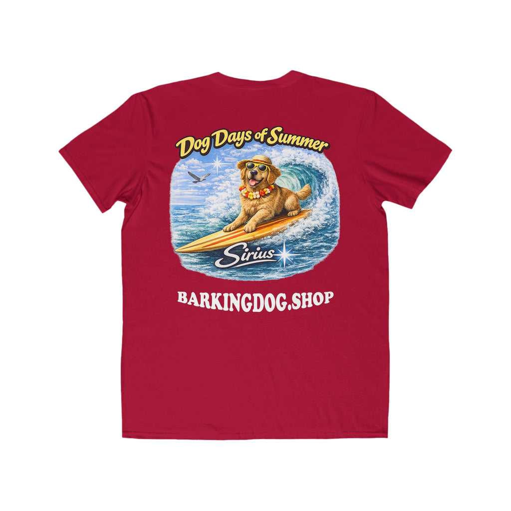 Golden Retriever Surfboard T-Shirt Wag On™ Dog Days of Summer