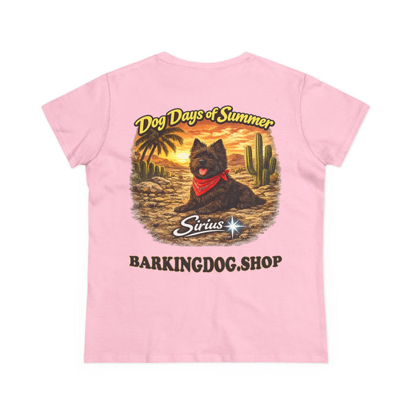 Cairn Terrier Dog Cactus T-Shirt Wag On™ Dog Days of Summer