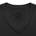 Poodle Baccarat Womens V Neck T Shirt Casino Collection Funny Casino Dog Graphic Tee Wag On BarkingDog Shop