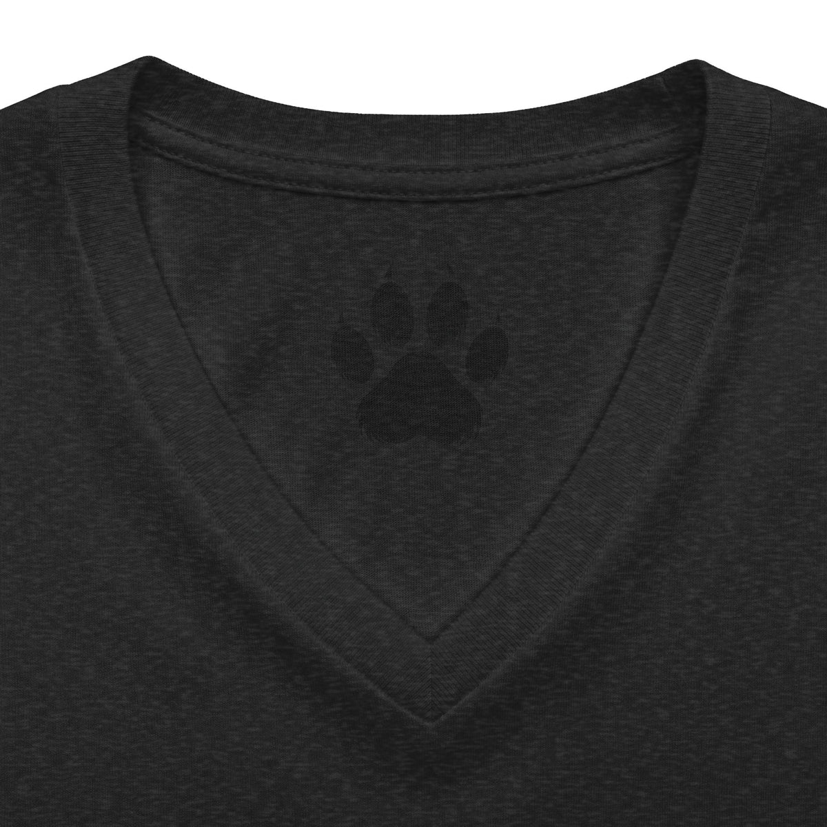 Poodle Baccarat Womens V Neck T Shirt Casino Collection Funny Casino Dog Graphic Tee Wag On BarkingDog Shop