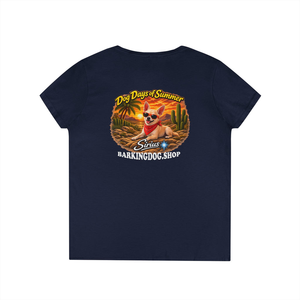 Chihuahua Cactus T Shirt Dog Days Of Summer Beach Dog Lover Graphic Tee Wag On BarkingDog Shop