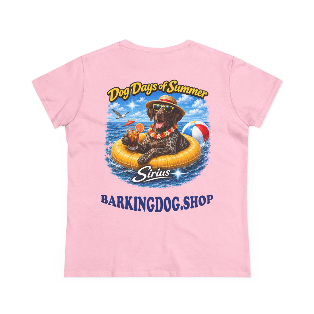 German Shorthair Pointer Dog Inner Tube T-Shirt Wag On™ Dog Days of Summer