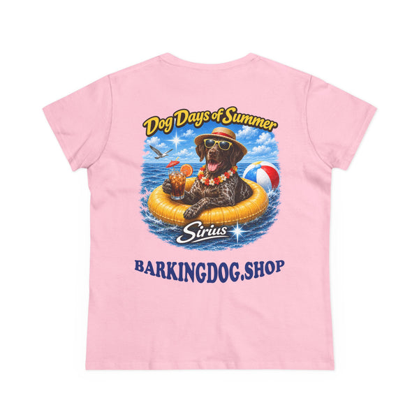 German Shorthair Pointer Dog Inner Tube T-Shirt Wag On™ Dog Days of Summer