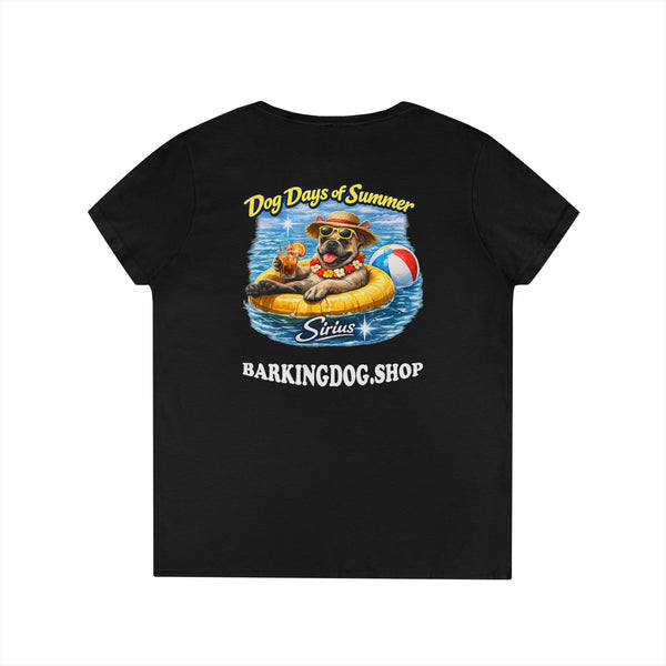 French Bull Dog Inner Tube T-Shirt Wag On™ Dog Days of Summer