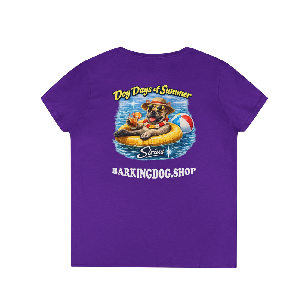 French Bull Dog Inner Tube T-Shirt Wag On™ Dog Days of Summer