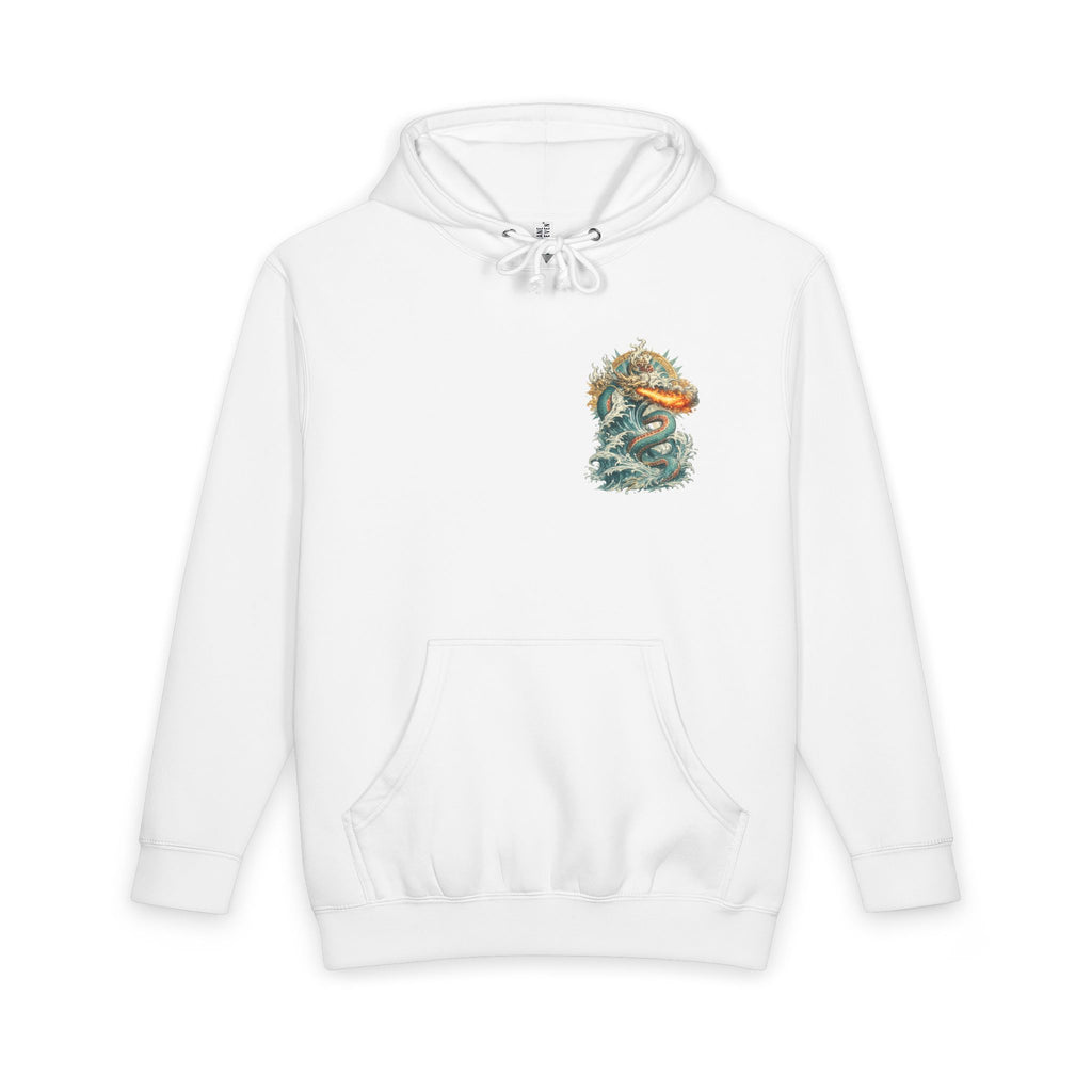 Water Dragon Chinese Zodiac Hoodie Mythical Dragon Graphic Heavyweight Sweatshirt Wag On BarkingDog Shop