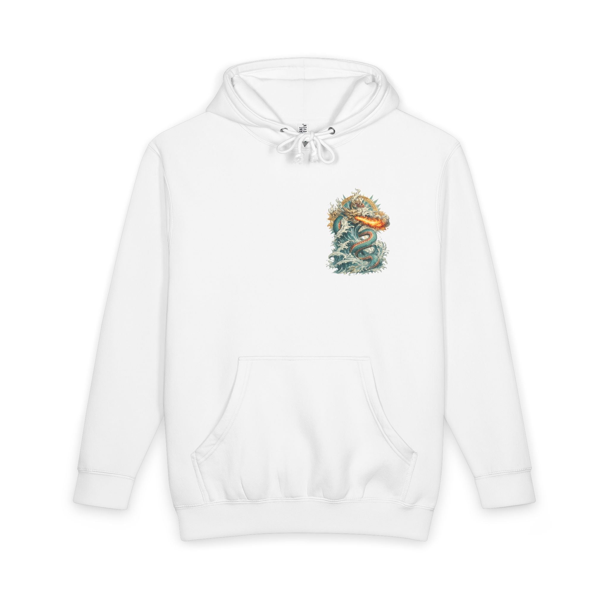 Water Dragon Chinese Zodiac Hoodie Mythical Dragon Graphic Heavyweight Sweatshirt Wag On BarkingDog Shop
