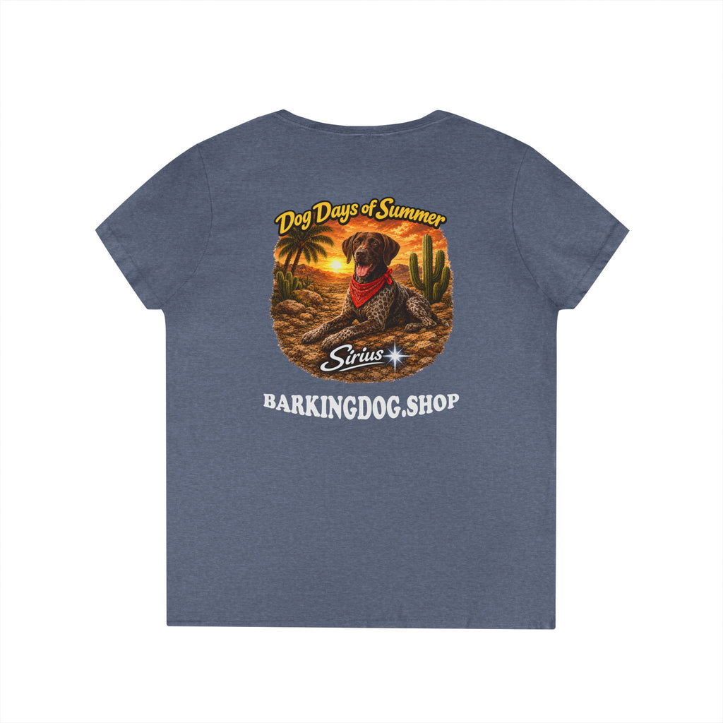 German Shorthair Pointer Cactus T-Shirt Wag On™ Dog Days of Summer