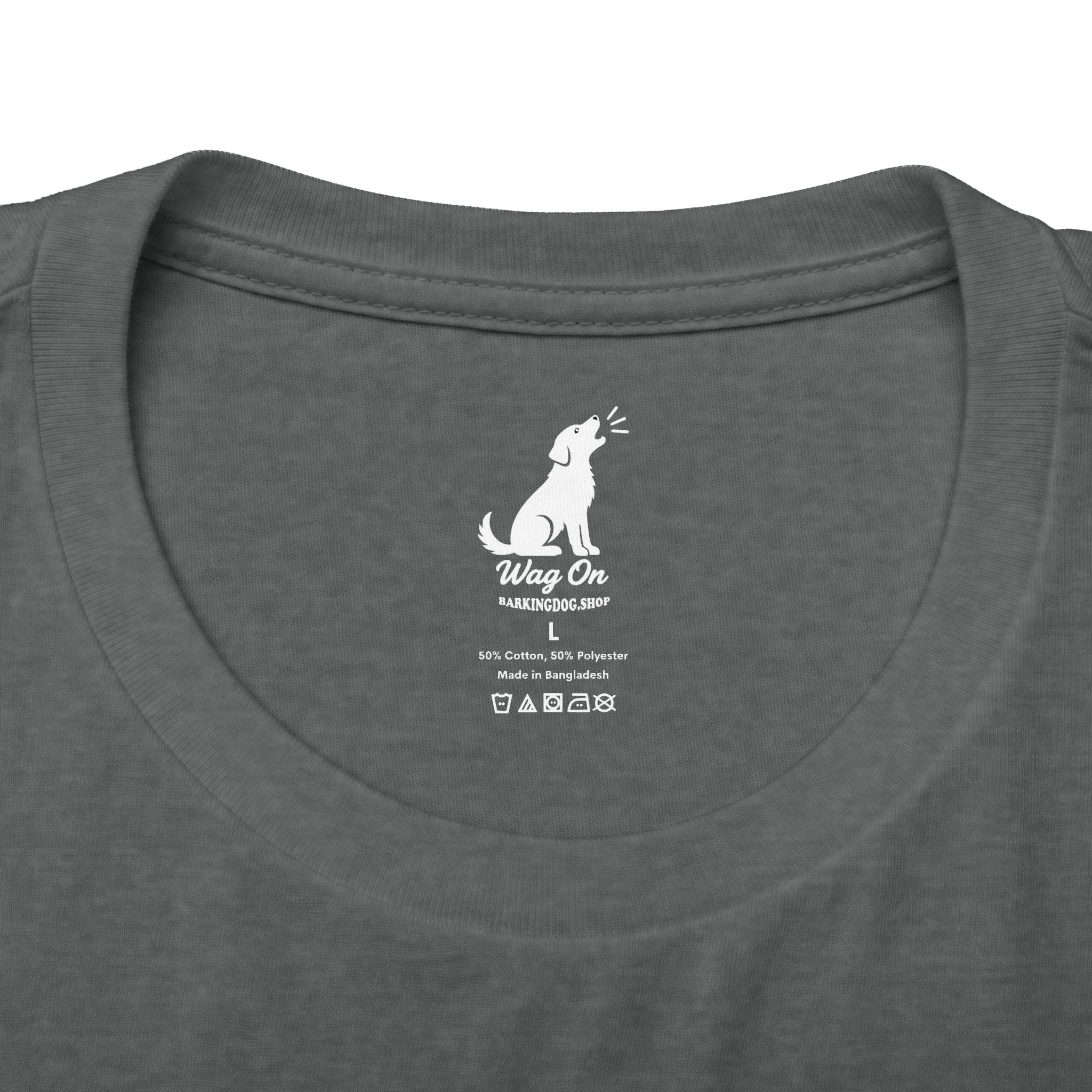 Black Bernedoodle T Shirt Stay Salty Beach Dog Lover Graphic Tee Wag On BarkingDog Shop