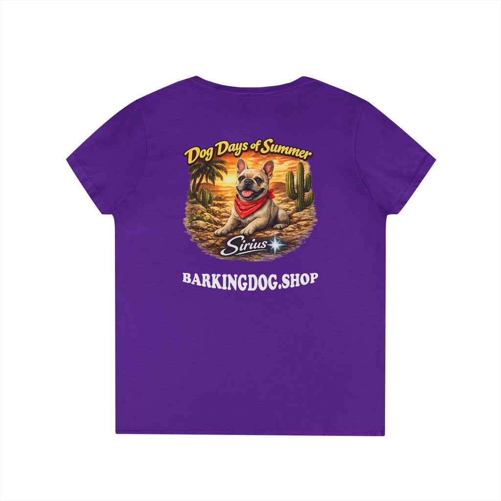 French Bull Dog Cactus T-Shirt Wag On™ Dog Days of Summer