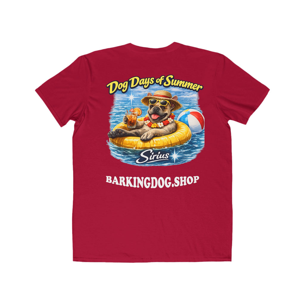 French Bulldog Inner Tube T-Shirt Wag On™ Dog Days of Summer