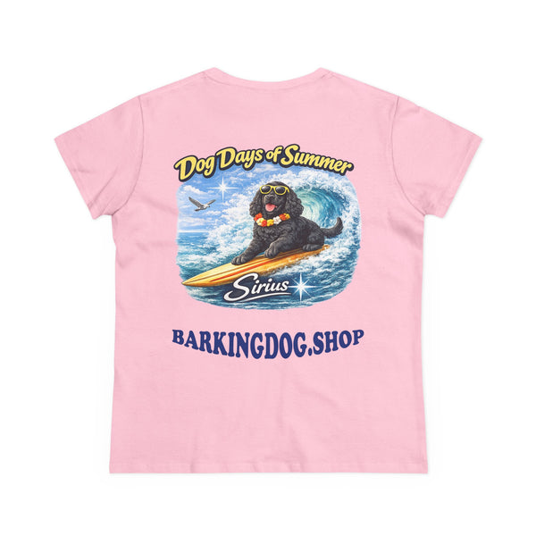 Cocker Spaniel Dog Surfboard T-Shirt Wag On™ Dog Days of Summer