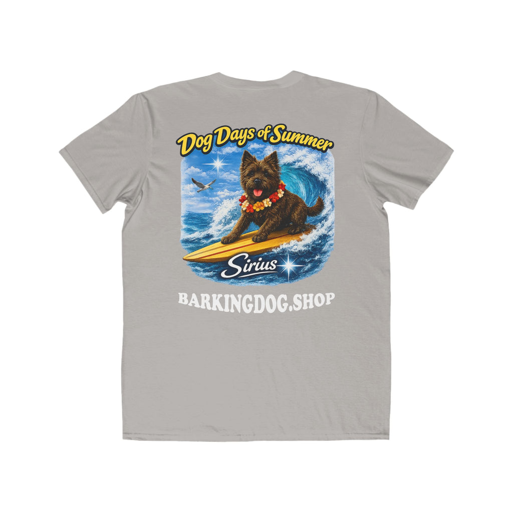 Cairn Terrier Surfboard T-Shirt Wag On™ Dog Days of Summer