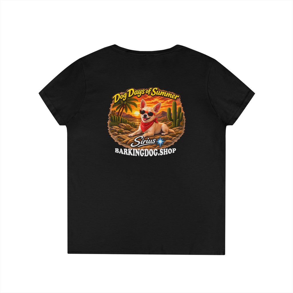 Chihuahua Cactus T Shirt Dog Days Of Summer Beach Dog Lover Graphic Tee Wag On BarkingDog Shop