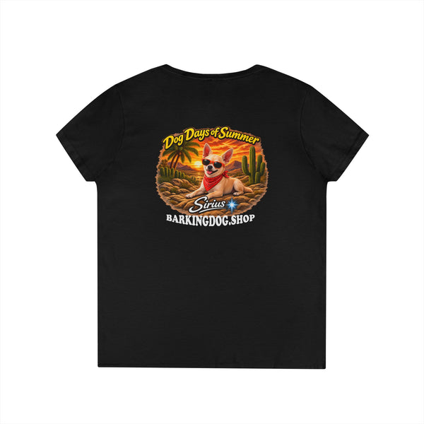 Chihuahua Cactus T Shirt Dog Days Of Summer Beach Dog Lover Graphic Tee Wag On BarkingDog Shop