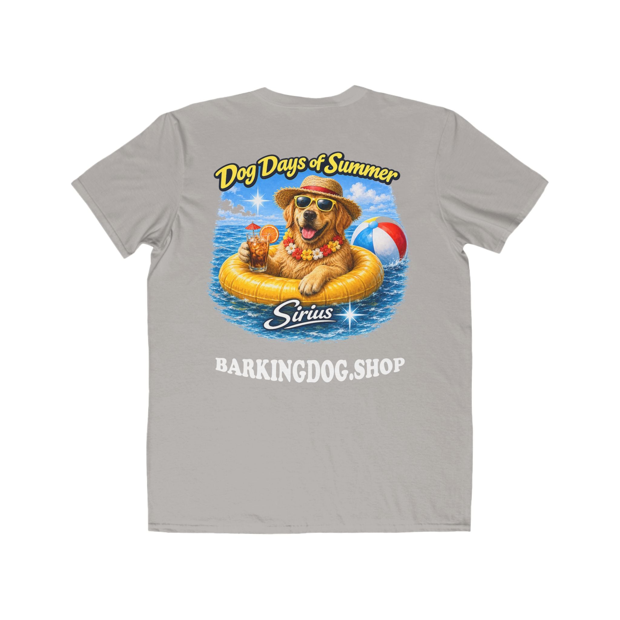 Golden Retriever Inner Tube T-Shirt Wag On™ Dog Days of Summer