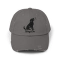 Wag On Dog Distressed Cap DTF