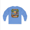German Shepherd Beach Life Canine Long Sleeve T Shirt Beach Collection Hammock Tropical Dog Graphic Tee Wag On BarkingDog Shop