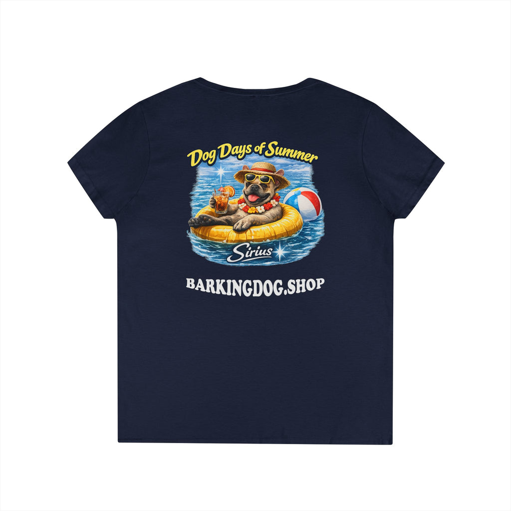 French Bull Dog Inner Tube T-Shirt Wag On™ Dog Days of Summer