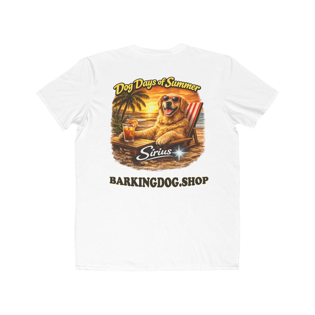 Golden Retriever Beach Chair T-Shirt Wag On™ Dog Days of Summer