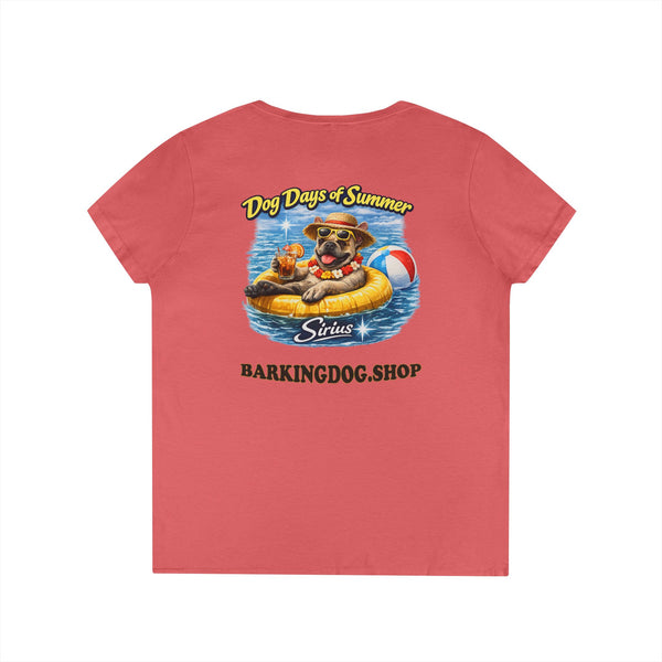 French Bull Dog Inner Tube T-Shirt Wag On™ Dog Days of Summer