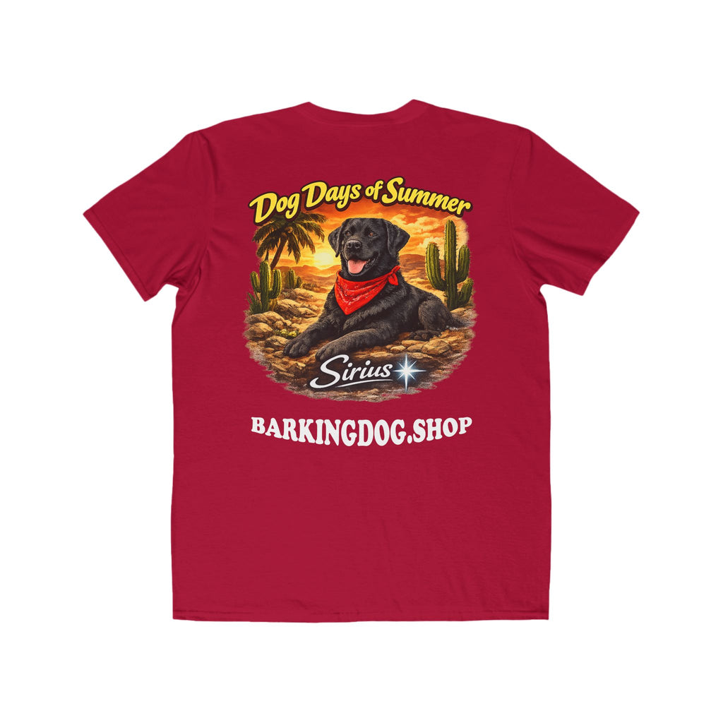 Black Labrador Cactus T-Shirt Wag On™ Dog Days of Summer