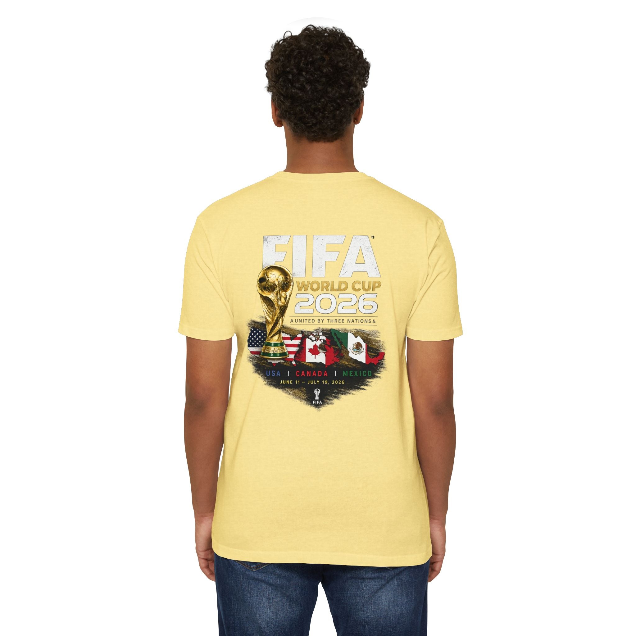 FIFA World Cup 2026 T-Shirt — USA Canada Mexico Official Souvenir Tee
