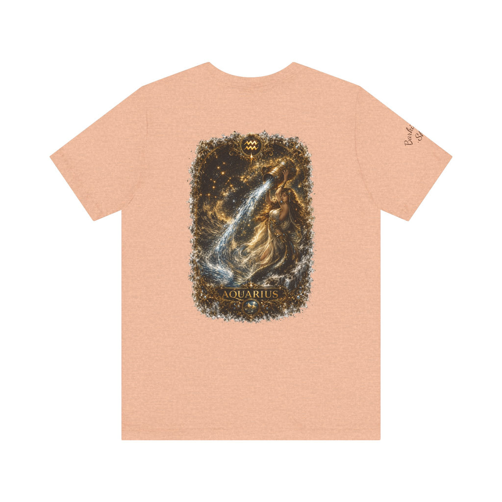 Aquarius Zodiac Tee — Constellation Water Bearer Graphic T-Shirt