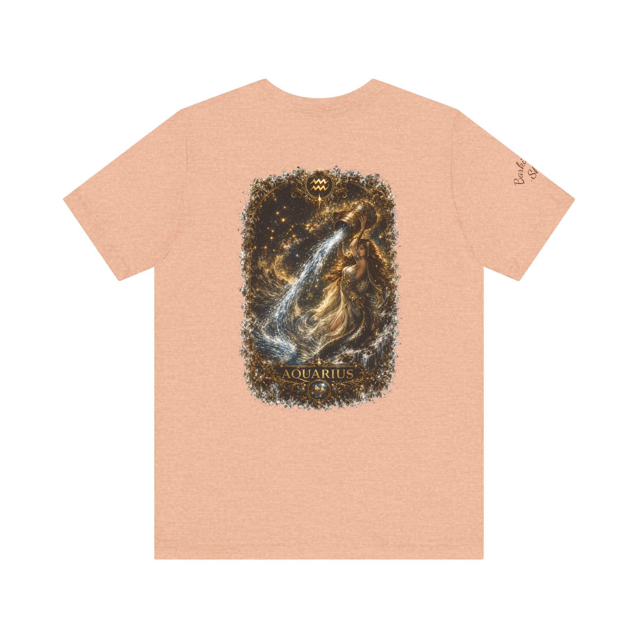 Aquarius Zodiac Tee — Constellation Water Bearer Graphic T-Shirt