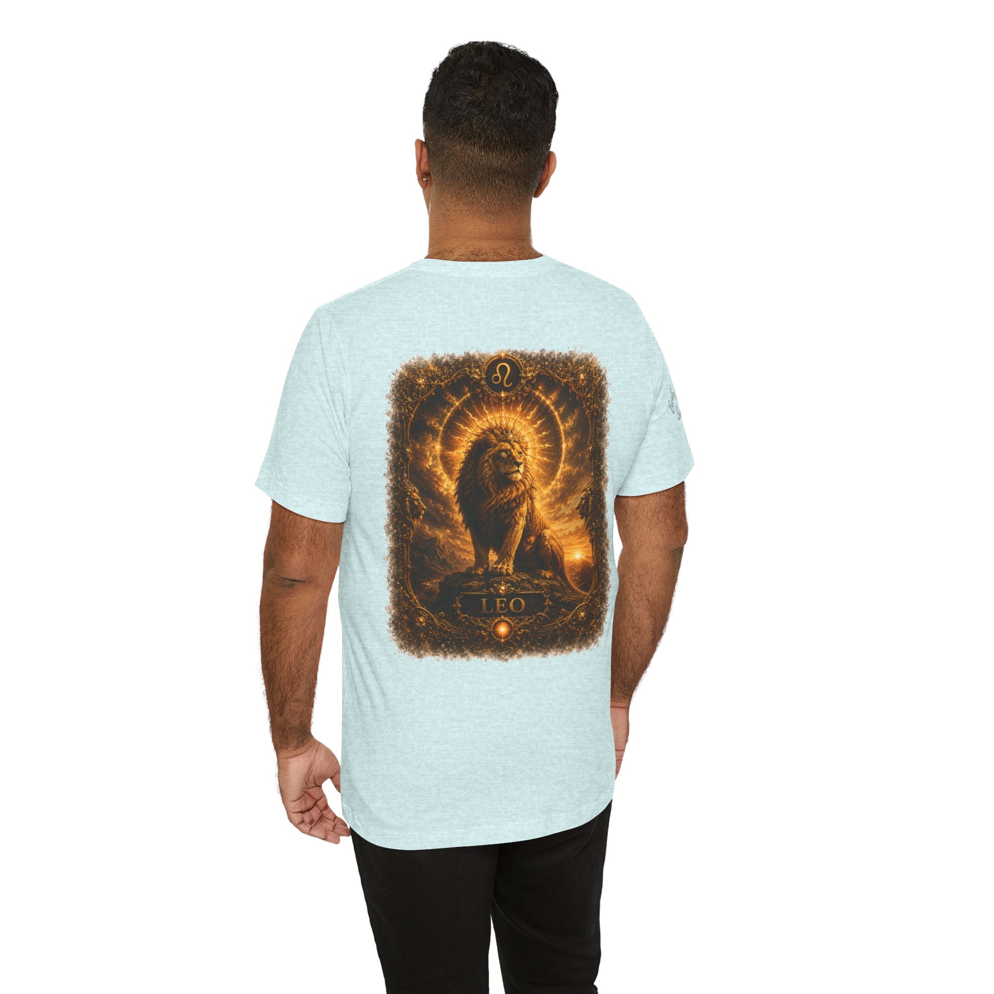 Leo Zodiac Lion T‑Shirt — Astrology Graphic Tee