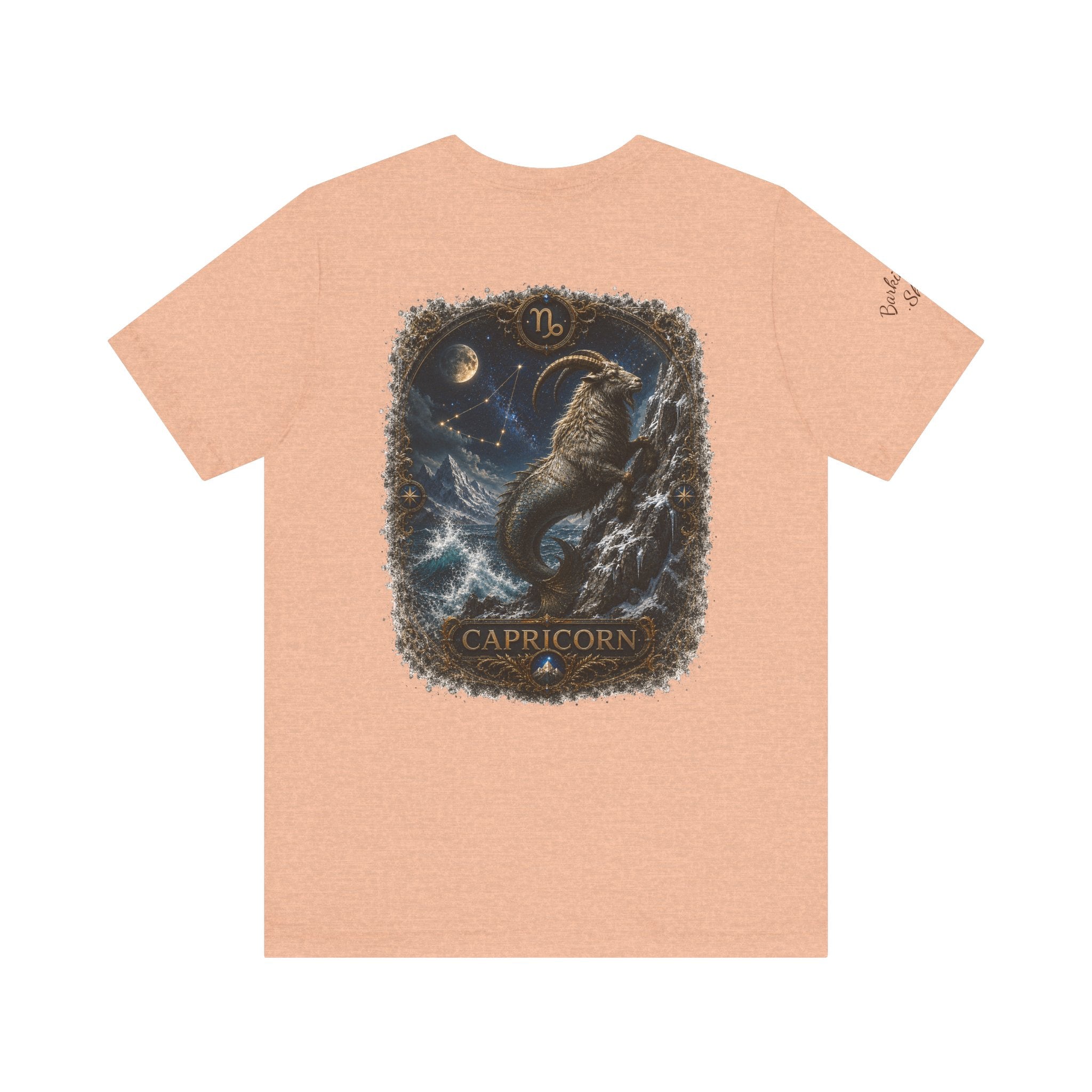 Capricorn Zodiac T-Shirt — Mythic Sea Goat Astrology Tee