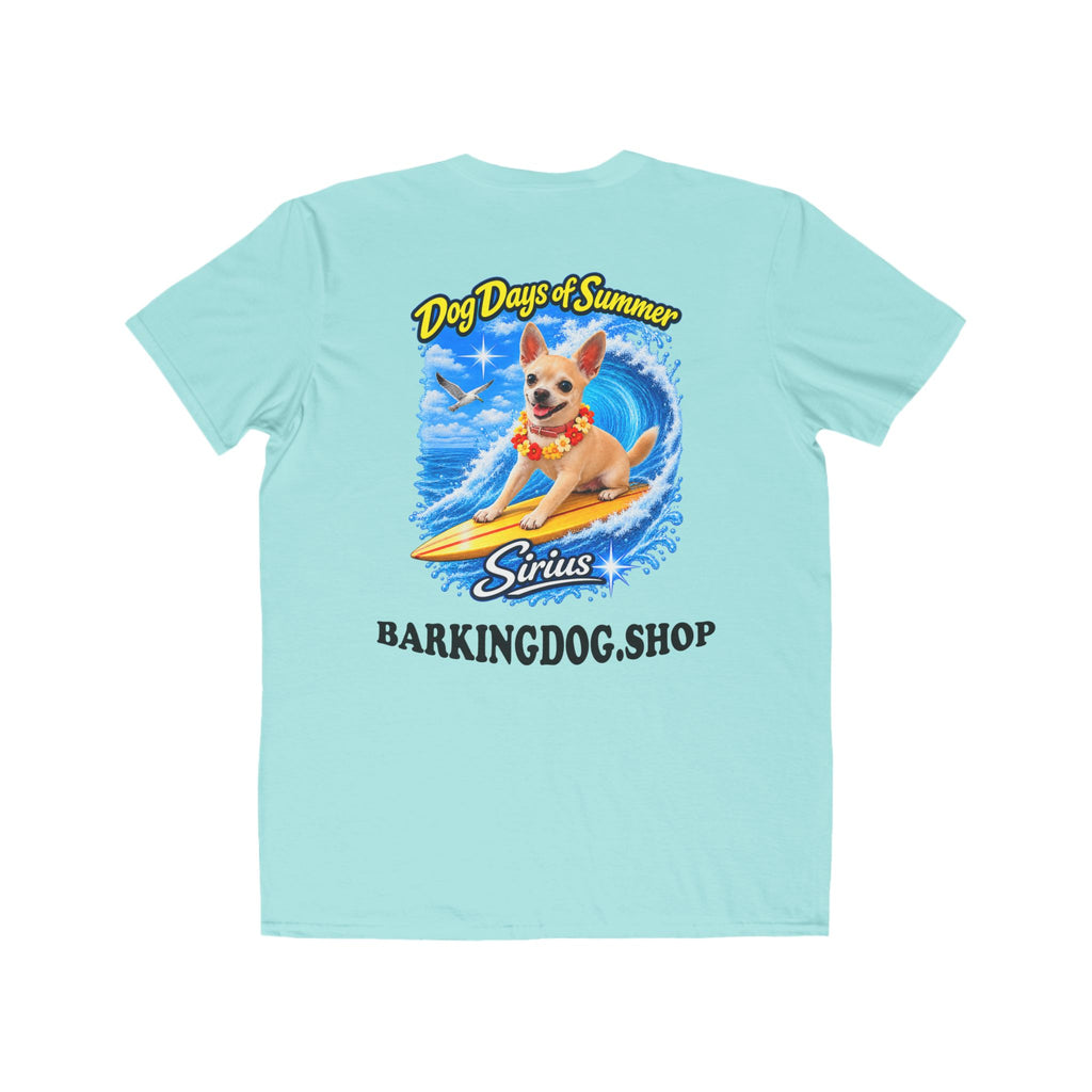 Chihuahua Surfboard T Shirt Dog Days Of Summer Beach Dog Lover Graphic Tee Wag On BarkingDog Shop