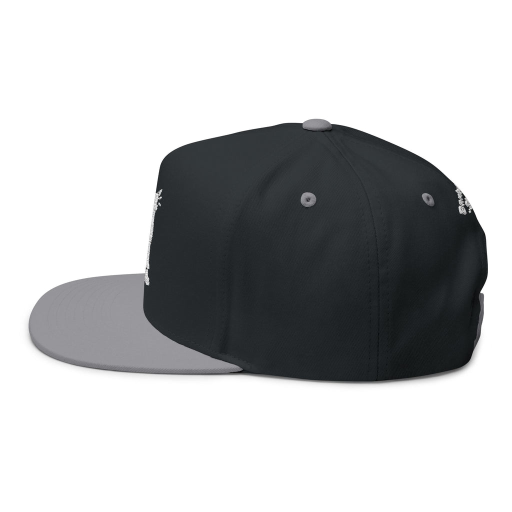 Embroidered Wag On Dog Lovers Flat Bill Cap