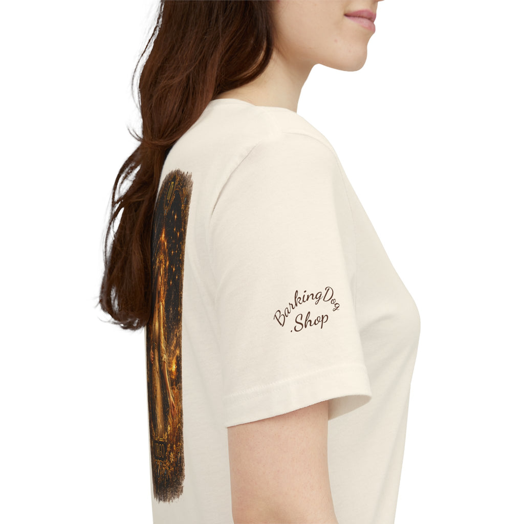 Virgo Zodiac Tee — Illustrated Virgo Goddess Astrology T-Shirt
