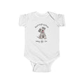 Dalmatian Puppy Infant Bodysuit Babies and Puppies Collection Wag On Baby Onesie BarkingDog Shop