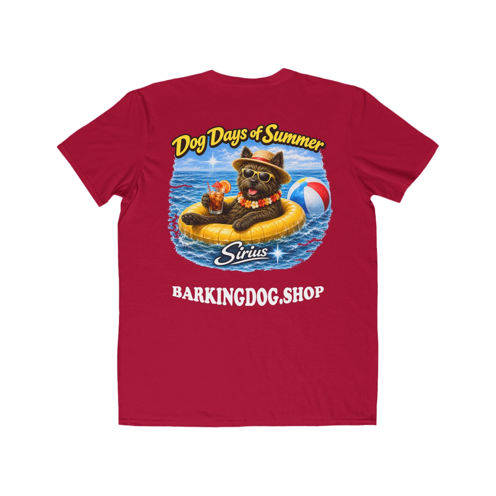 Cairn Terrier Inner Tube T-Shirt Wag On™ Dog Days of Summer