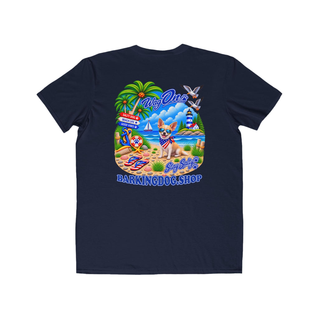 Chihuahua Stay Salty T Shirt Beach Collection Salty Pup Beach Life Graphic Tee Wag On BarkingDog Shop