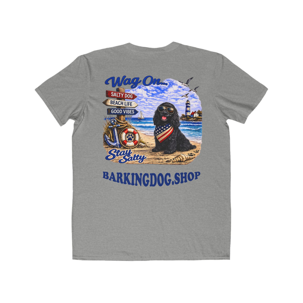 Cocker Spaniel Dog Beach T Shirt Wag On™ Stay Salty