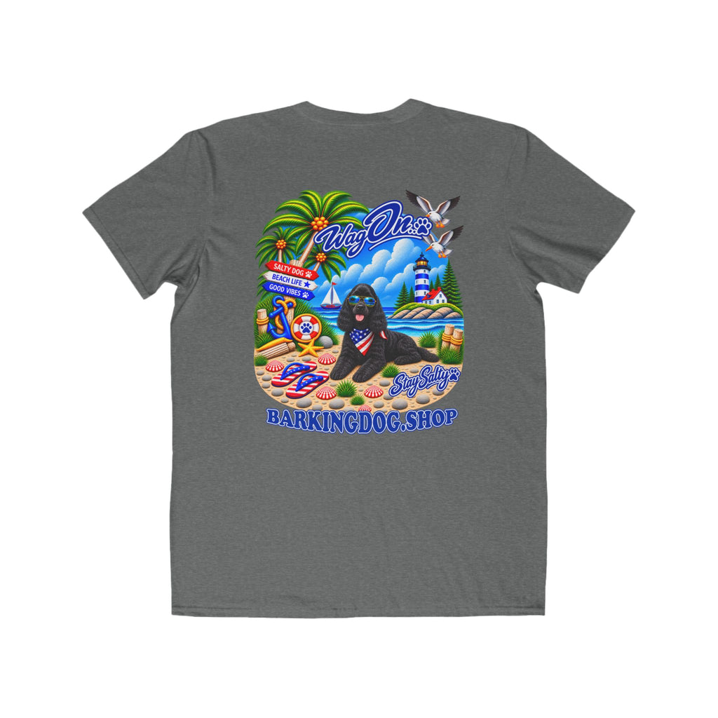 Cocker Spaniel Stay Salty T Shirt Beach Collection Salty Pup Beach Life Graphic Tee Wag On BarkingDog Shop