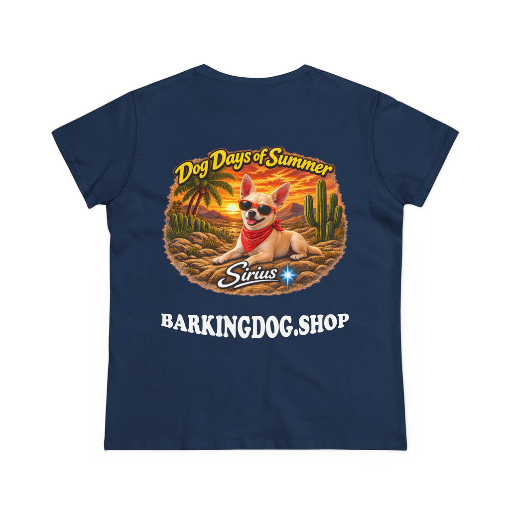 Chihuahua Cactus T Shirt Dog Days Of Summer Beach Dog Lover Graphic Tee Wag On BarkingDog Shop