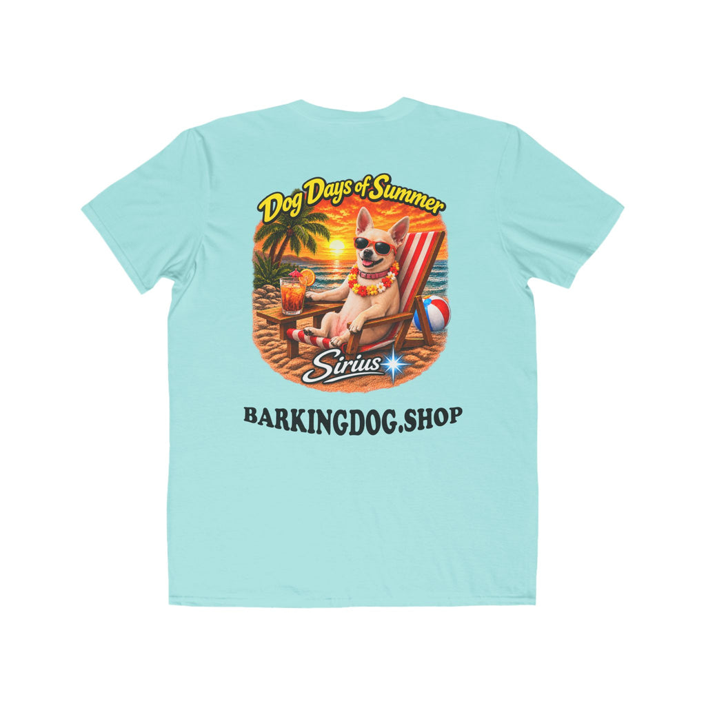 Chihuahua Beach Chair T Shirt Dog Days Of Summer Beach Dog Lover Graphic Tee Wag On BarkingDog Shop