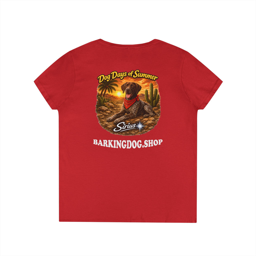 German Shorthair Pointer Cactus T-Shirt Wag On™ Dog Days of Summer