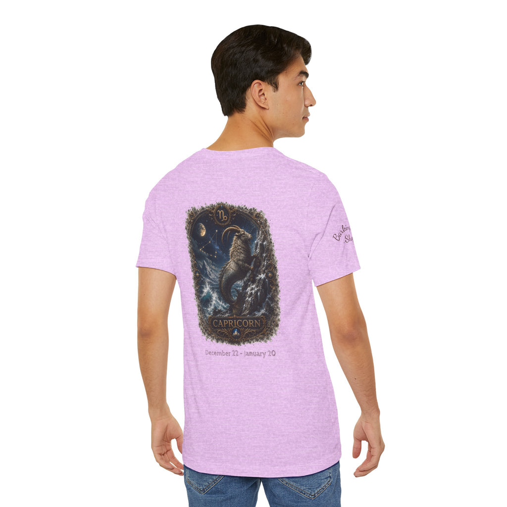 Capricorn Zodiac T-Shirt — Mythic Sea Goat Astrology Tee