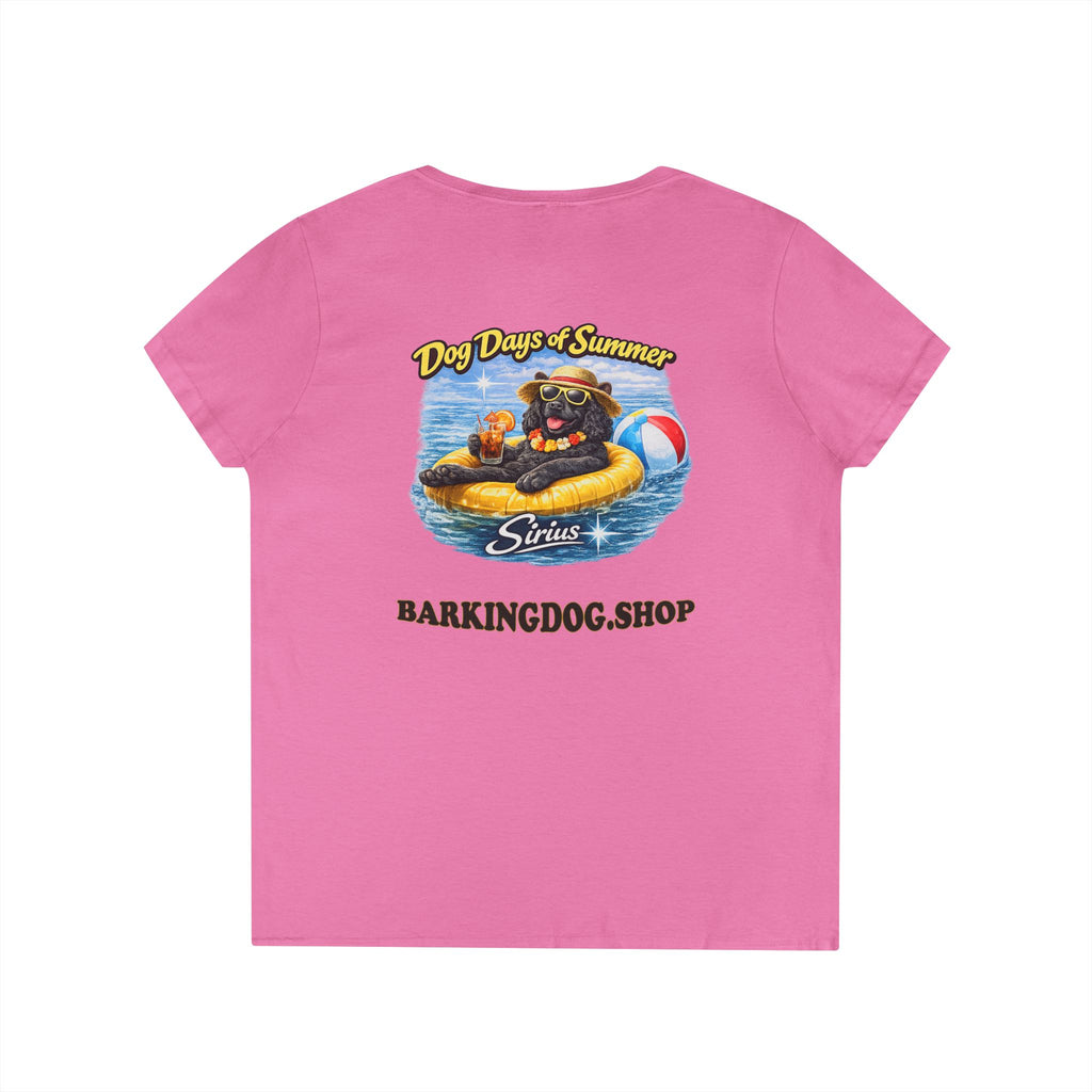 Cocker Spaniel Dog Inner Tube T-Shirt Wag On™ Dog Days of Summer