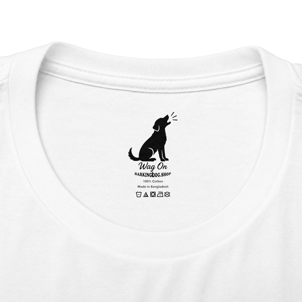 Black Bernedoodle T Shirt Stay Salty Beach Dog Lover Graphic Tee Wag On BarkingDog Shop
