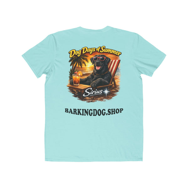 Black Labrador Beach Chair T-Shirt Wag On™ Dog Days of Summer