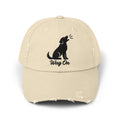 Wag On Dog Distressed Cap DTF