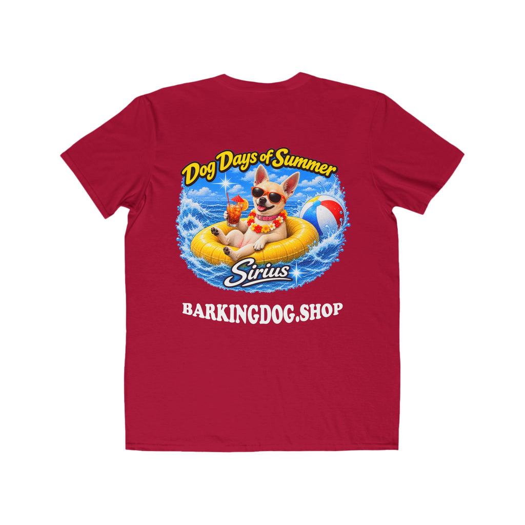 Chihuahua Inner Tube T Shirt Dog Days Of Summer Beach Dog Lover Graphic Tee Wag On BarkingDog Shop
