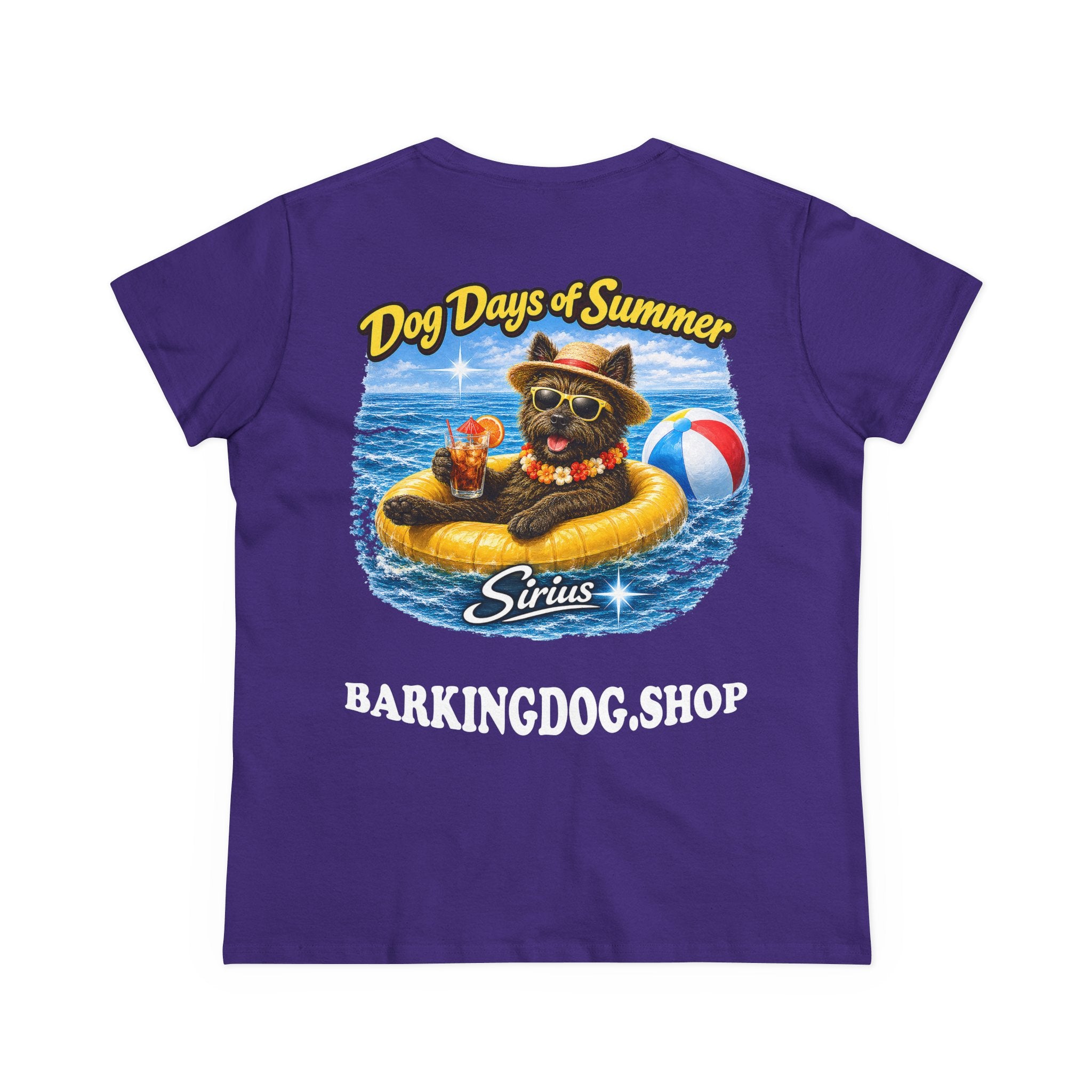 Cairn Terrier Dog Inner Tube T-Shirt Wag On™ Dog Days of Summer